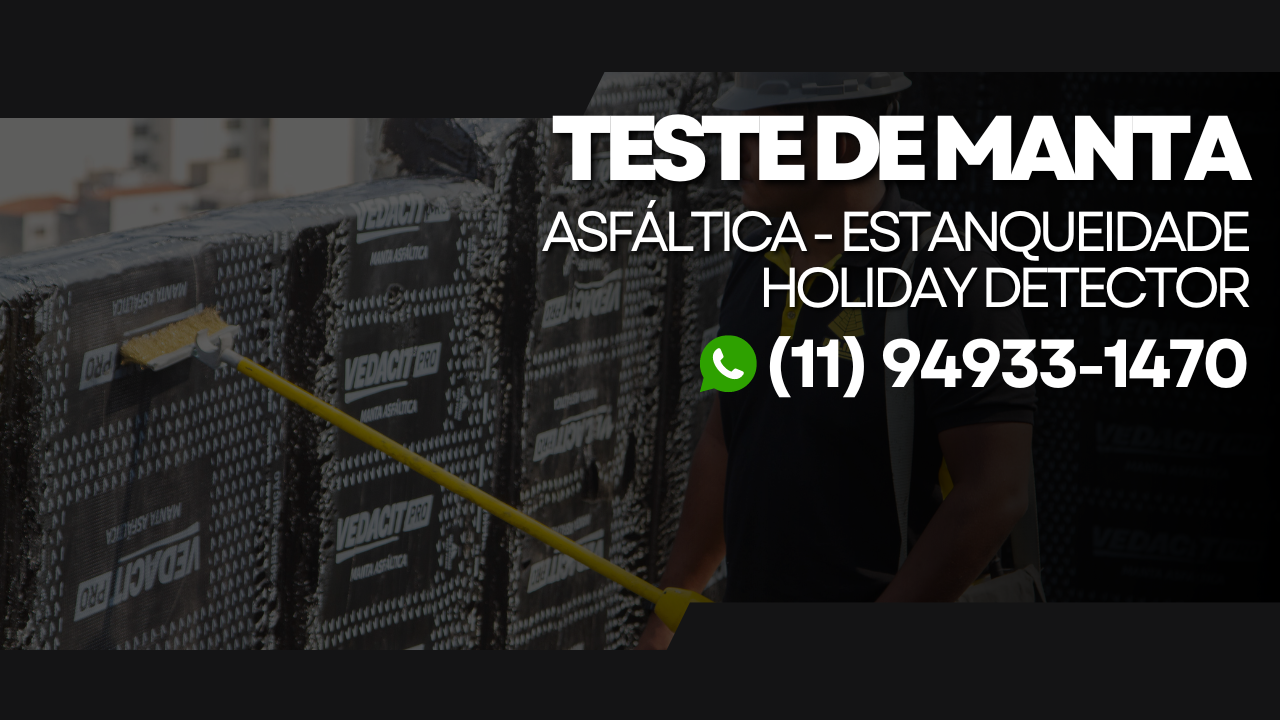 Ralife Engenharia garante segurança e eficiência no teste de estanqueidade em lajes com Holiday Detector, prevenindo infiltrações e aumentando a durabilidade das construções.